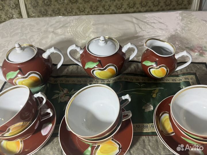 Сервиз чайный дулево новый