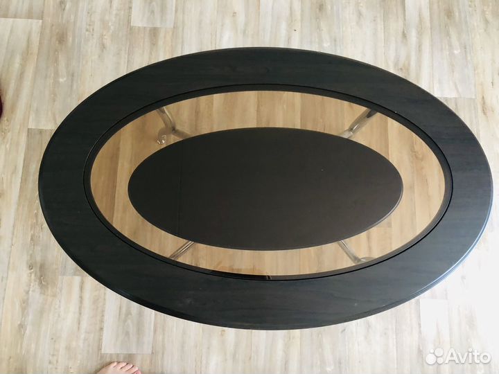 Стол журнальный стеклянный