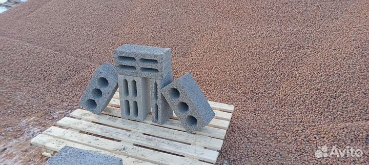 Керамзитобетонный блок