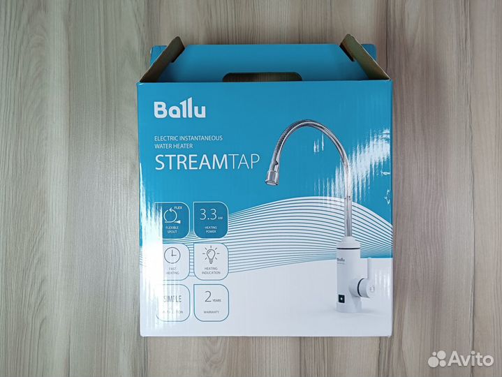 Водонагреватель проточный Ballu StreamTap