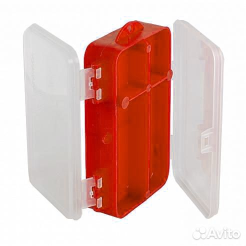 Коробочка для оснастки двухсторонняя (красная)