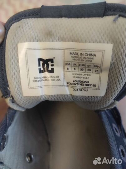 Кеды dc shoes