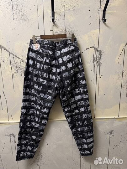 Штаны Cav Empt Logo Over Black Оригинал