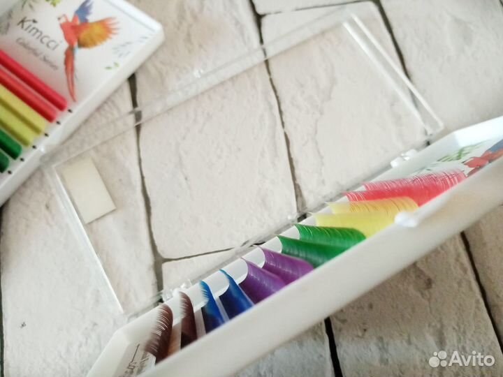 Цветные ресницы для наращивания