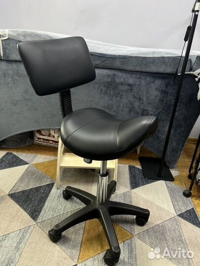 Стул седло со спинкой