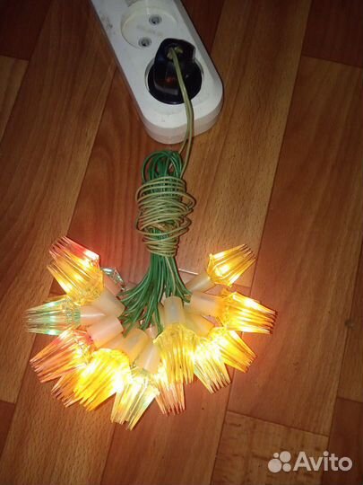 Новогодние гирлянды СССР