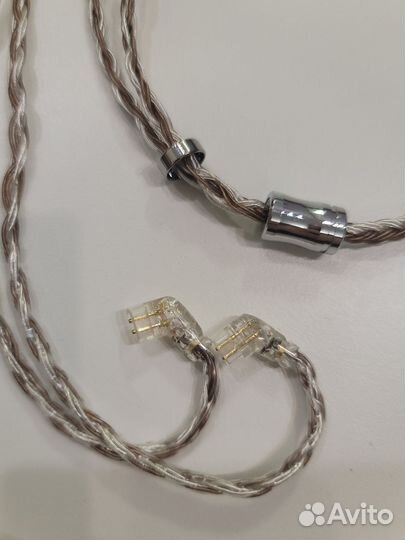 Кабель для наушников nicechk mmcx-4.4mm, 16 жил