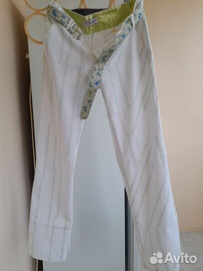 Брюки женские летние хлопок лён 44 р