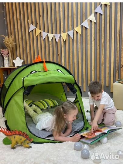 Детская палатка динозавр
