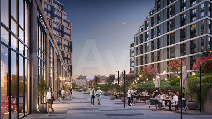 1-к. квартира, 57,5 м², 2/9 эт.