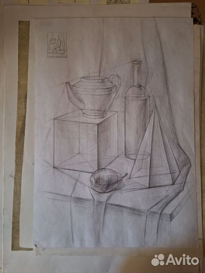 Рисую на заказ(академ, живопись, композиция.)