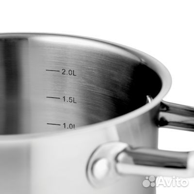 Lmrl18SE101,Кастрюля с крышкой, 2,7 л, нерж.сталь