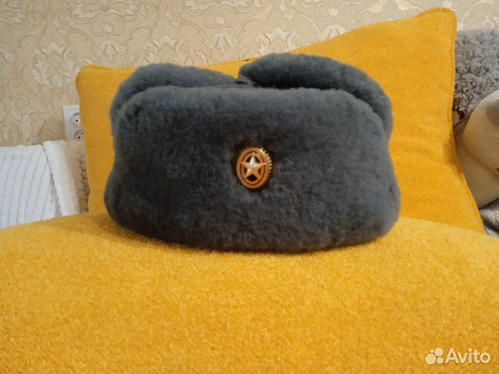 Шапка-ушанка зимняя