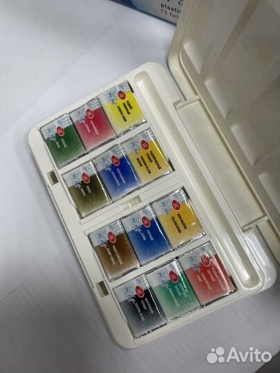 Акварельные краски невская палитра