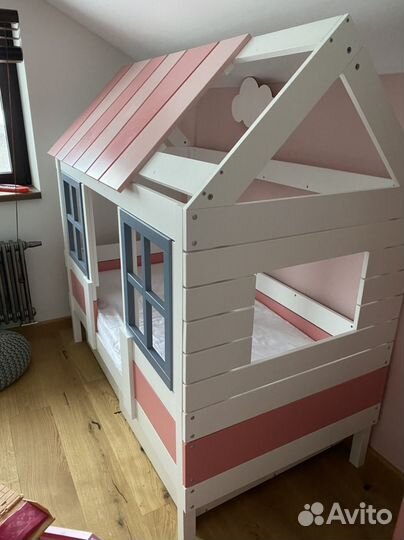 Ellipse Кровать-домик +2 ящика