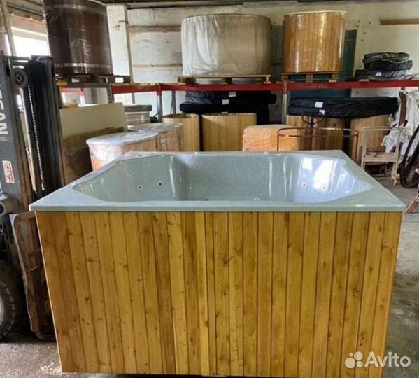 Купель из полипропилена под ключ KPD-6218