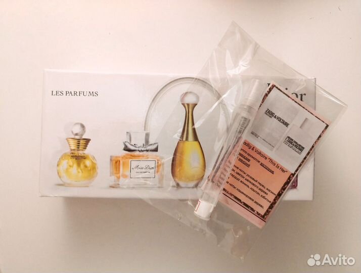 Набор миниатюр dior