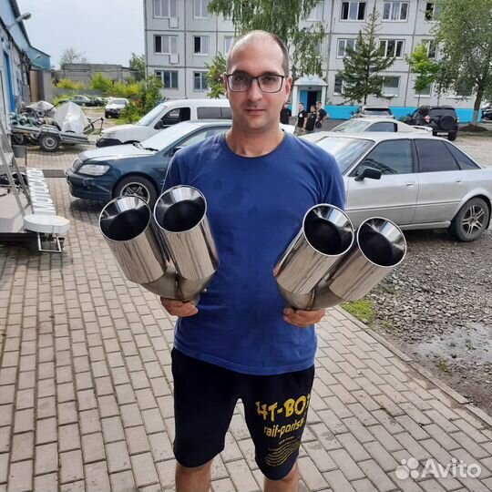 Насадка на глушитель