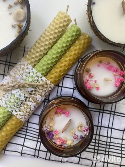 Свечи из вощины