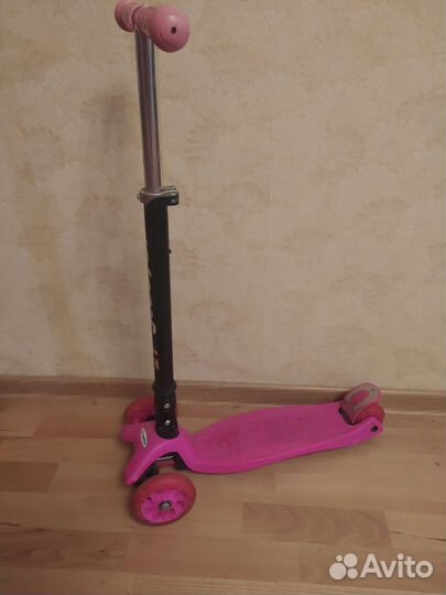 Самокат детский трехколесный бу