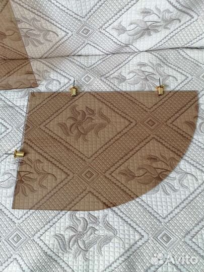 Полка стеклянная угловая