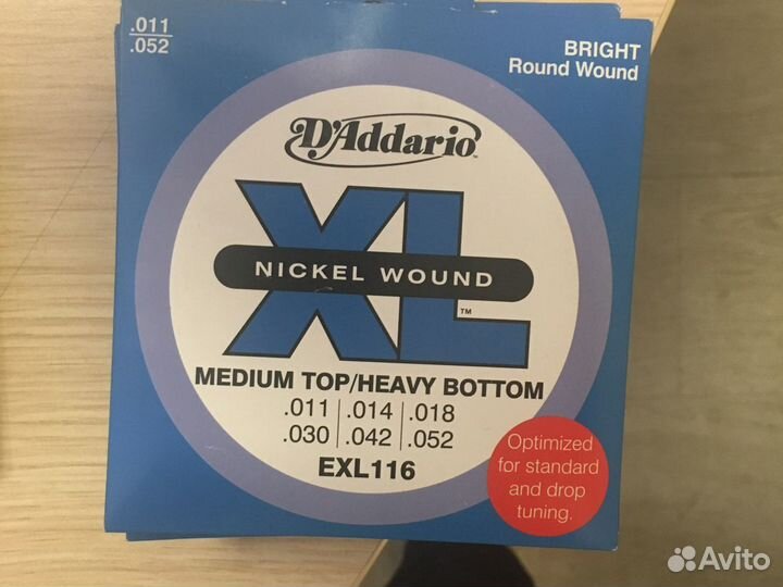 Струны для электрогитары Daddario