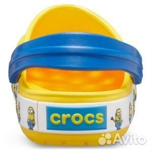 Сабо Crocs minions новые C6,C8,C9