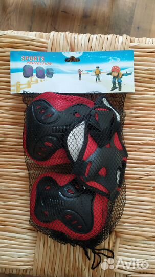 Новые наколенники + налокотники