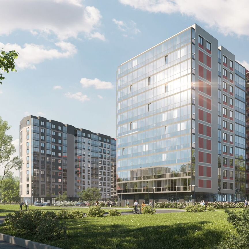 2-к. квартира, 47 м², 10/12 эт.