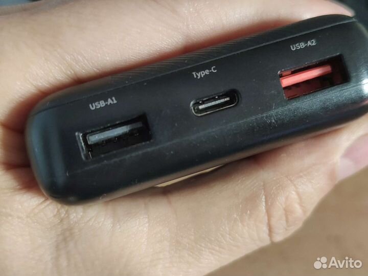 Внешний аккумулятор 65w. 20000 mAh Турбо зарядка