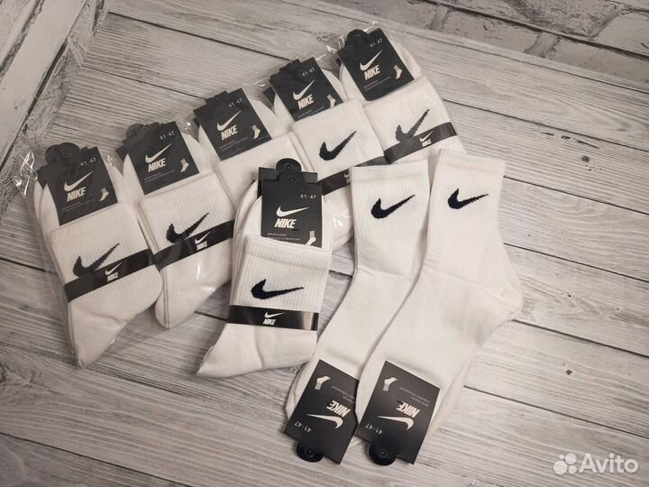 Носки Nike белые