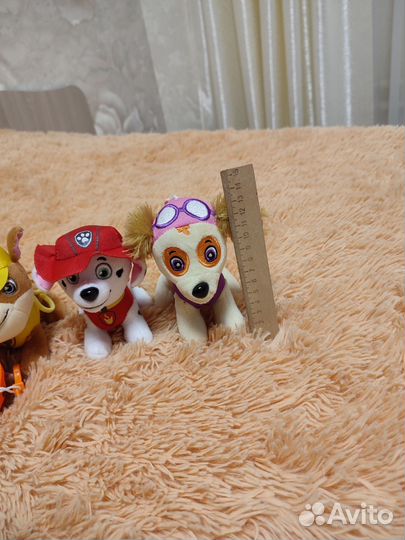 Набор мягких игрушек щенячий патруль