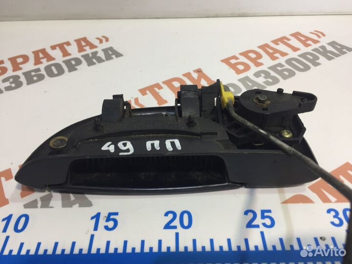 Рено Кангу Ручка наружняя передней двери Прав