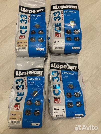 Затирка ceresit