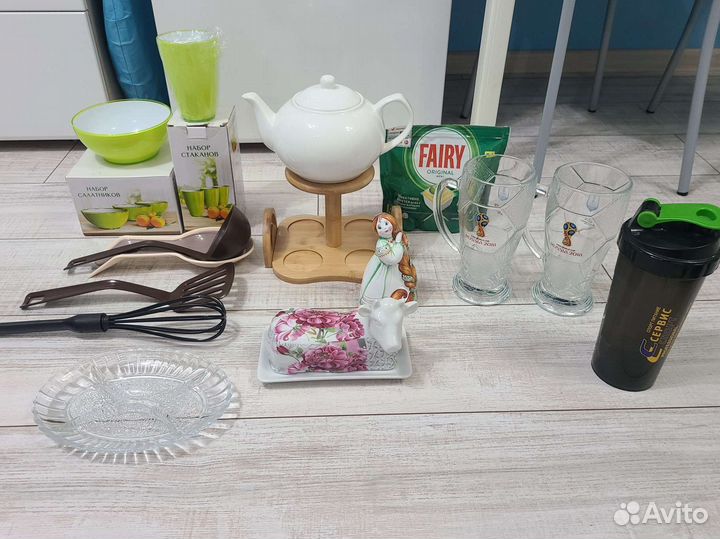 Посуда, приборы, шейкер