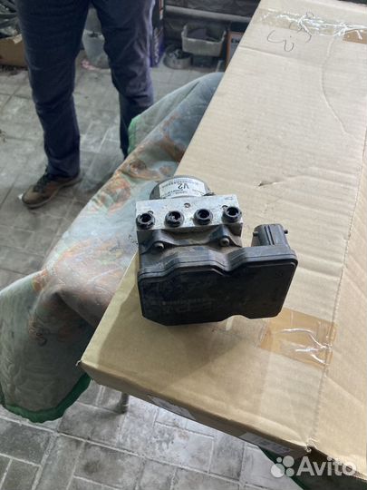 Блок abs hyundai solaris rio