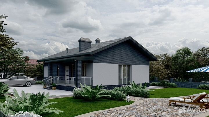 3D визуализация домов. Экстерьер, дизайн