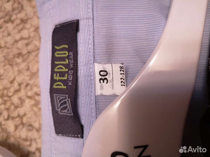 Рубашка школьная для девочки 122 128