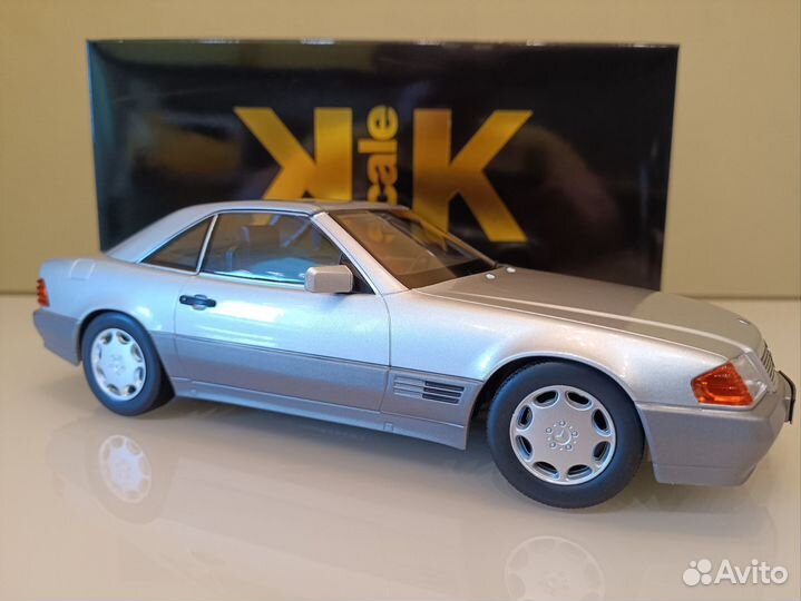 Mercedes 500 SL R129 / W129 (89-95г) Серебро 1:18