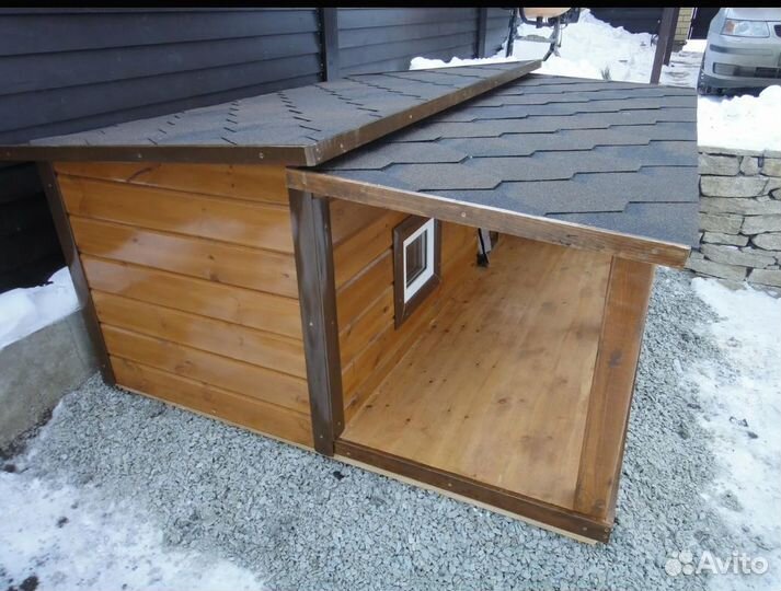 Зимние будки для собак на заказ