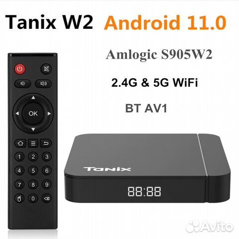 Приставка Android Smart TV box tanix w2