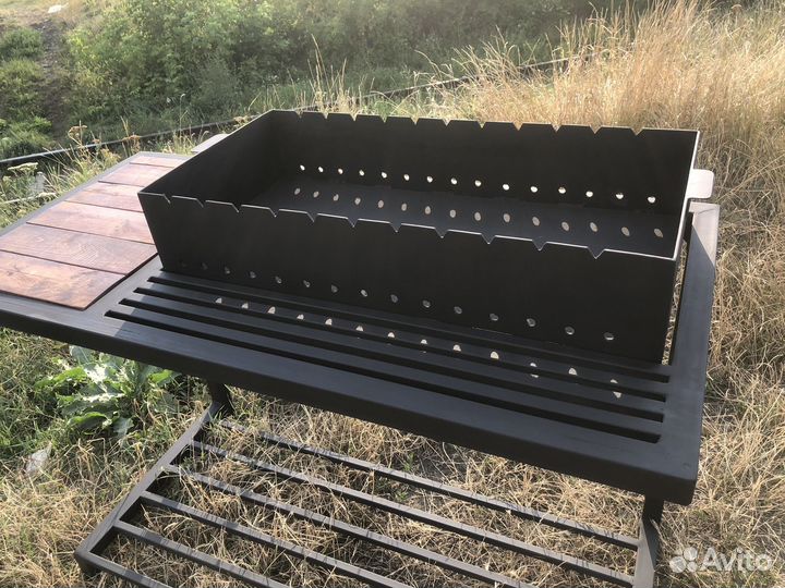 Готовый мангал лофт