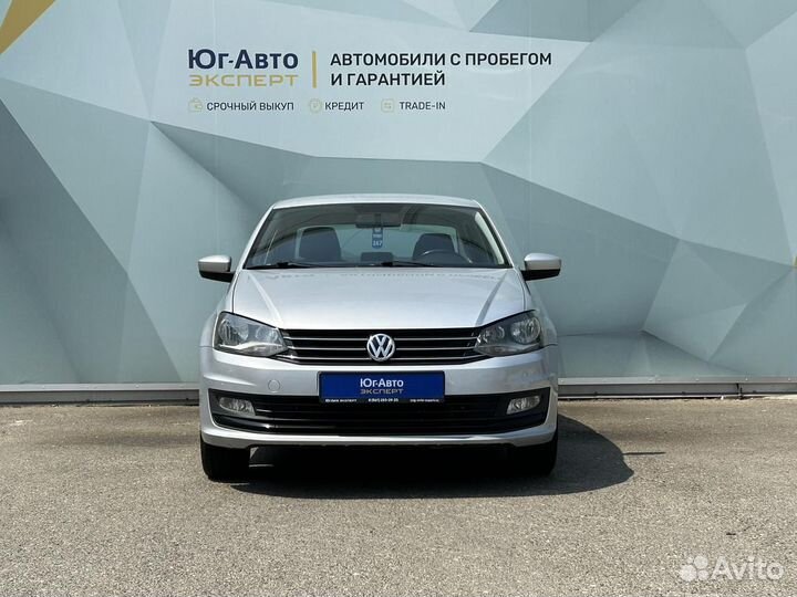Volkswagen Polo 1.6 AT, 2018, 90 655 км