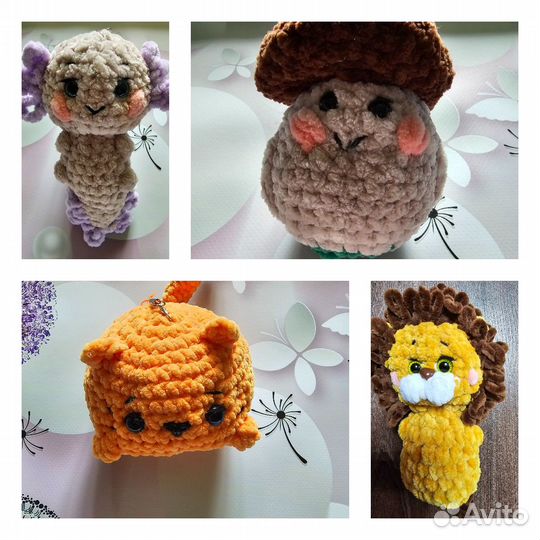 Мягкие игрушки - брелоки