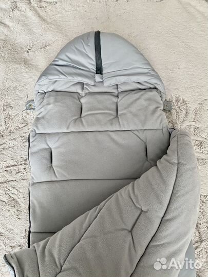 Зимний конверт в коляску