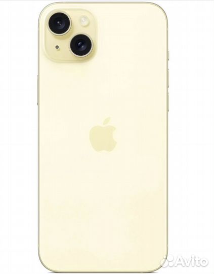 iPhone 15 Plus 128 гб, nano SIM + eSim, Yellow