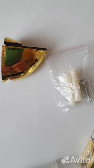 Полкодержатель.Цена за 8 шт.Для полок из стекла