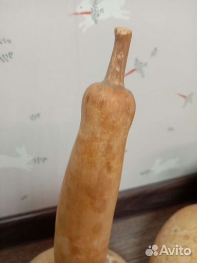 Высушенные бутылочные тыквы под роспись