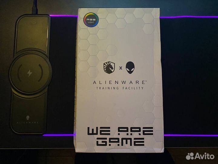 Игровой ковёр для мыши AlienWare