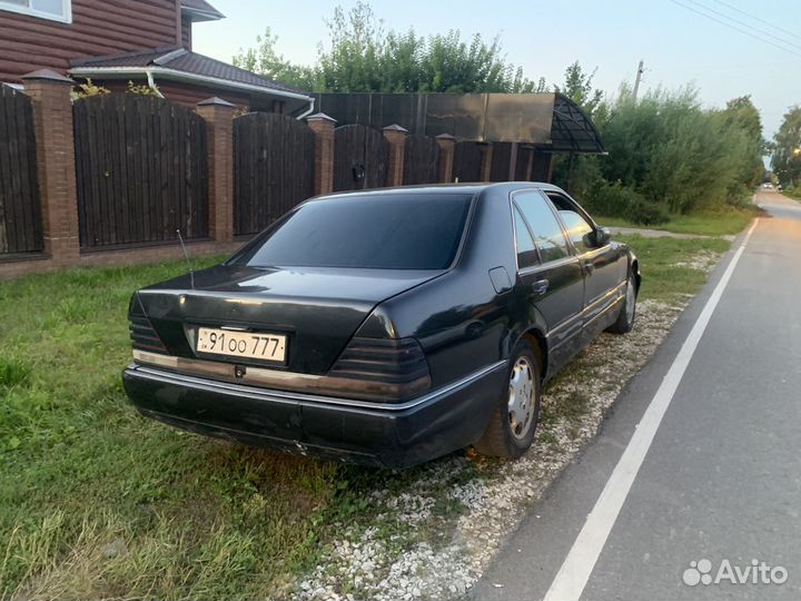 Разбор Mercedes w140 m104 3.2 АКПП